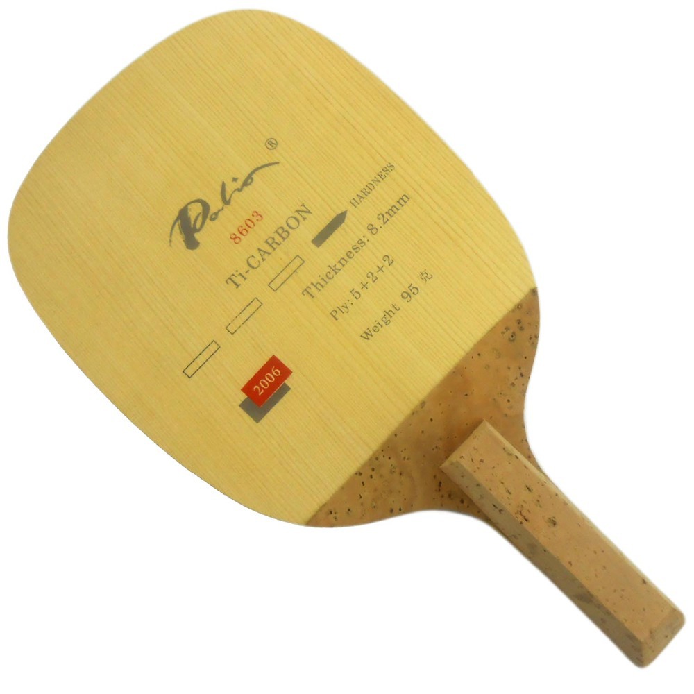 Table Tennis Japanese - PALIO 8603 Carbon Titanium Table Tennis