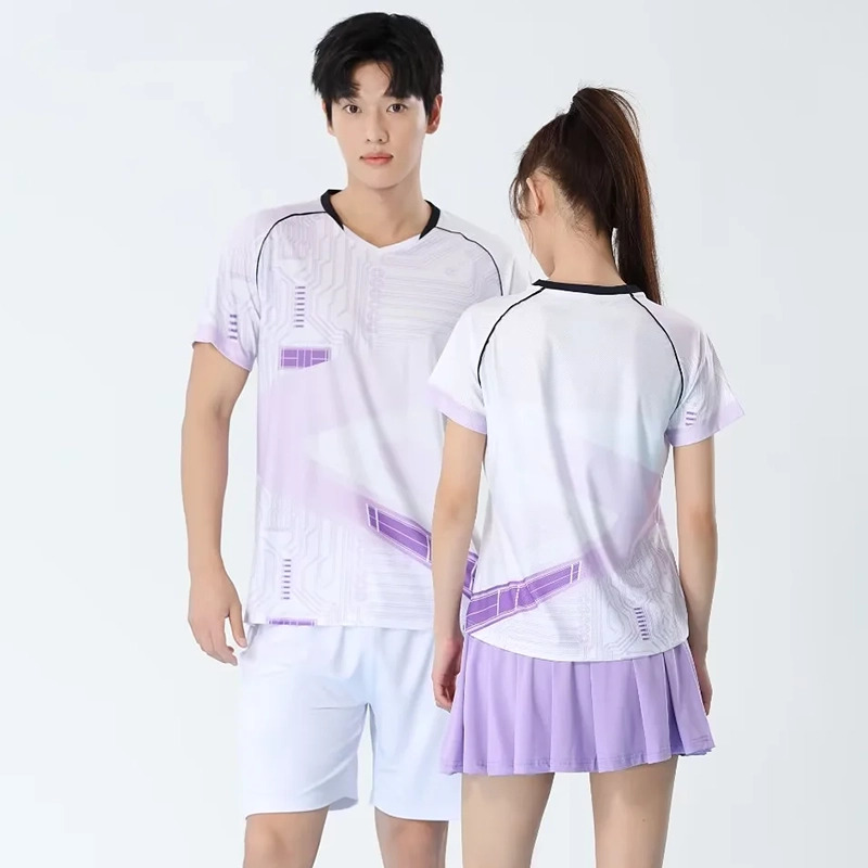 Men Badminton T-shirts Quick D - Table Tennis Jersey review and price