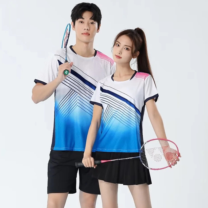 Men Badminton T-shirts Quick D - Table Tennis Jersey review and price