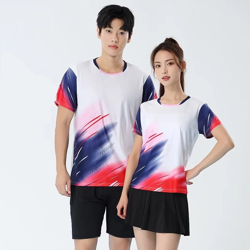 Men Badminton T-shirts Quick D - Table Tennis Jersey review and price