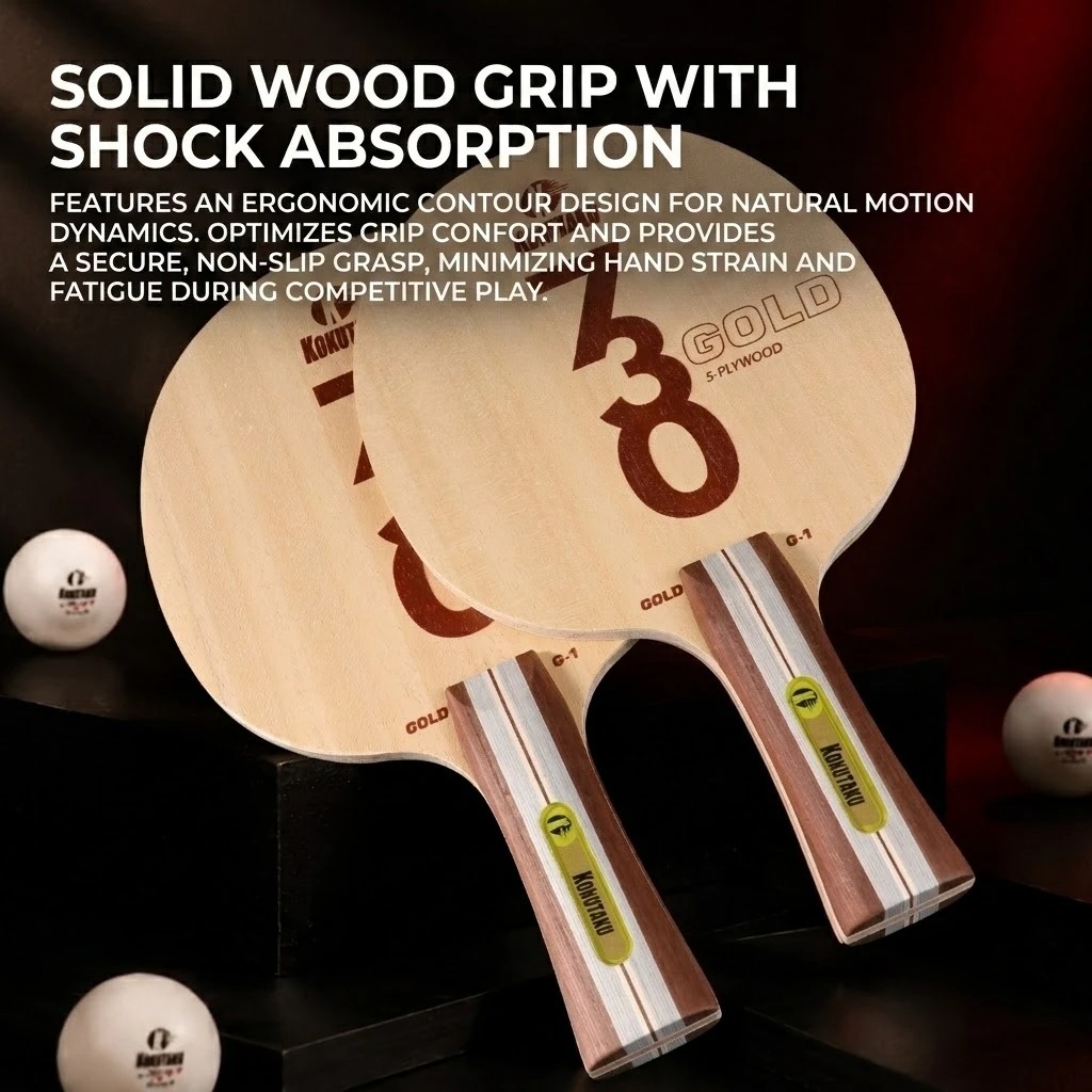 Kokutaku Table Tennis Blade FL - Table Tennis Japanese review and price